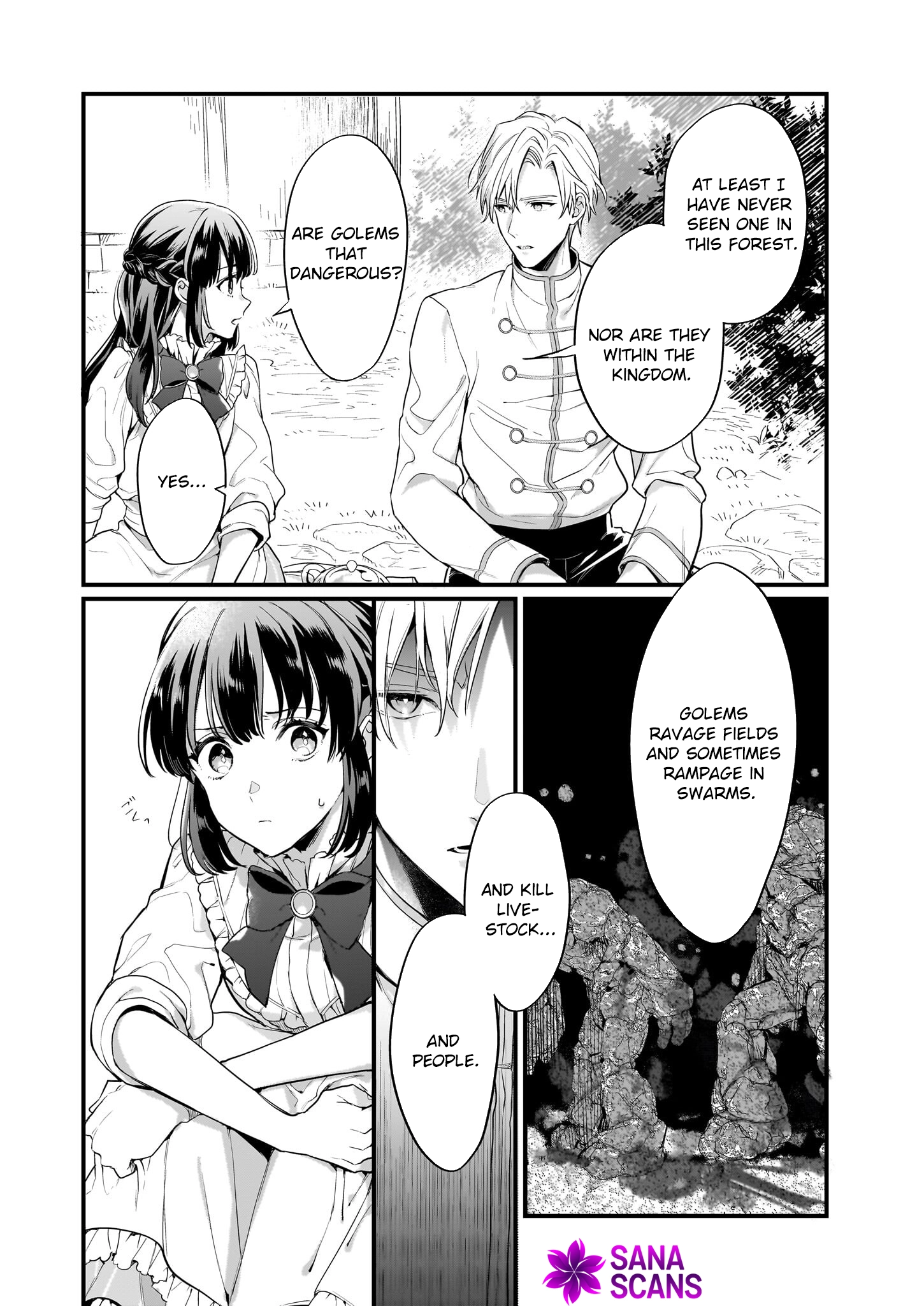 The Exiled Former Lady Loved by a Prince She Found in the Forest, Awakening as a Saint. Chapter 4 Page 10